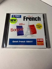 SPEAK FRENCH CD ROM 1996 EXPERT FOR WIN 95 & 3.1 USA ( Pre-Owned ) picture