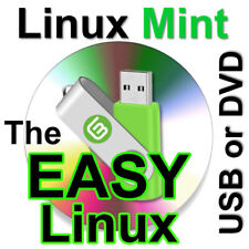 Linux Mint Latest 21.3 Cinnamon 64bit Easy LIVE/BOOTABLE DVD-or-USB FREESHIP picture