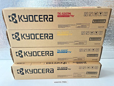 Kyocera TK-5207 Toner CMYK Set of 4 OEM NEW Sealed TK-5207K TK-5207C 