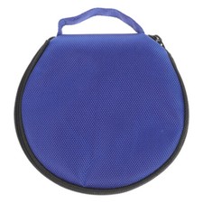 Small CD Case Round CD Storage Bag DVD Disc Holder 20 Capacity CDs Holder New picture