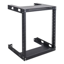 Sound Town 2-Post 12U Wall Mount Open Frame Rack, 16