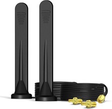 2-Pack 4G LTE 5dBi SMA TS9 External Omni-directional Network Antenna for Gateway picture