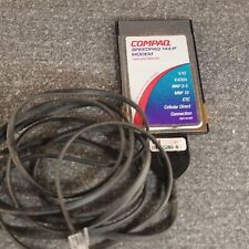 Compaq Speedpaq 144/P Modem 14400 Data / 9600 FAX PCMCIA with Cable picture