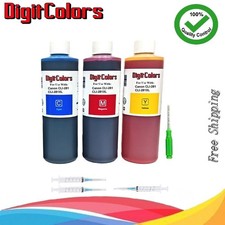 3x250ml Ink Cartridge Refill Kit  Ink bottles For Canon CLI-281 CLI-281XL picture