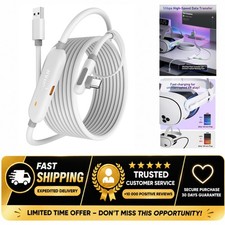 Maxonar VR Link Cable 16FT USB 3.0 for Meta Quest 3/3S/2 Pico 4 Charging picture