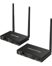 2.4GHz Wireless Audio Transmitter Receiver 160ft Long Range RCA 3.5mm picture