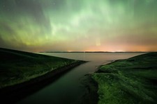 Landscape nature sky low Custom Gaming Mat Desk picture
