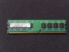 Hynix 512MB , DDR2 , 240 PIN , PC-5300U ( P/N: HYMP564U64CP8-Y5AB-T ) picture