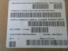 VERTIV 547490 SM-TEMP TEMPERATURE CONCENTRATOR  177549 NO Cable picture
