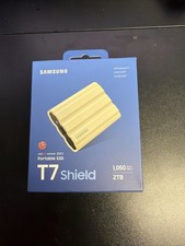Samsung T7 Shield 2TB Portable SSD Gen2 External SSD MU-PE2T0K/AM Open Box picture