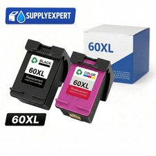 2PK compatible Pack 60XL Ink Combo Set Compatible for HP Photosmart D110a picture