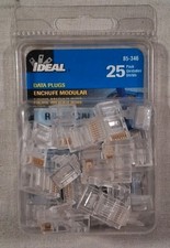 Ideal CAT5e/RJ-45 Network Modular Data Plugs, 25-Pack picture