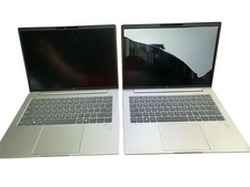 LOT OF 2:  ELITEBOOK 645 G11 LAPTOP AMD RYZEN - NO RAM SSD AC ADAPTER -CRACK LCD picture