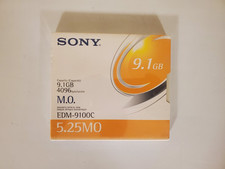 New SONY EDM-9100CWW 9.1GB R/W Optical Disk EDM9100C 5.25 MO Sealed picture