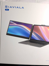 SIAVIALA S2 Triple Screen Laptop Monitor Extender Portable Dual Display Open Box picture