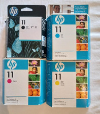 Set of 4 New Sealed Genuine HP 11 Printhead C4810A C4811A C4813A C4812A OEM picture