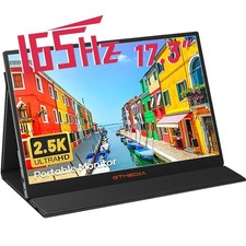 GTMEDIA 165Hz 2.5K Portable Gaming Monitor 17.3