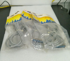 Lot of 3 - Computer City 6' Economy IBM Parallel Printer Cable (F2A032-06-EC) picture