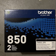 Brother TN850 Black Toner High Yield Cartridge 2 Pack - New , P2 picture