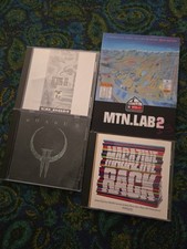 Vintage 1990s PC CD-ROM Lot of 4 - Quake II, Mtn.lab 2,Icon II, Magazine Rack... picture