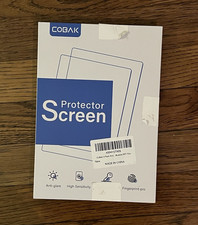 COBAK Clear PET Screen Protector 3 Pack Anti-Glare High Sensitivity picture