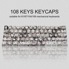 Anime GMKWTL 108 Keys PBT Keycaps XVX Japanese Custom Backlit Keycaps OEM Pro... picture