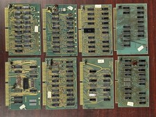 Lot of 8) Vintage 1974 Hazeltine Logic Circuit Boards PC-19-74 #95 picture