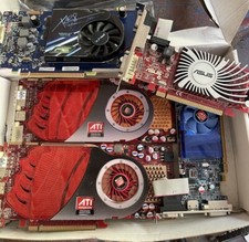 Computer Parts Lot Graphics Card GPU Lot PE Power Efficient - ATI Radeon - ASUS picture