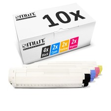 10x MWT Cartridge XXL for OKI MC-861-CDTN MC-862-DN MC-861-CDXN MC-861-DN picture