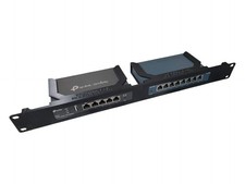 Network Rack Mount, 19 inch 1U, for Tp-Link ER605 and Tp-Link TL-SG108 Switch picture