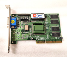 VINTAGE ACER AOPEN PG80 SIS 6326 8MB AGP VGA CARD MXB172 picture