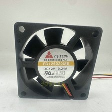 1PCS Wonsan Y.S.TECH 6020 FD126020MB 12V 0.24A 6CM 60x20mm Fan picture