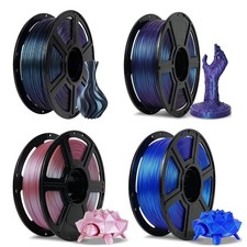 FLASHFORGE Chameleon PLA Color Changeable 3D Printer Filament 1kg Burnt Titanium picture