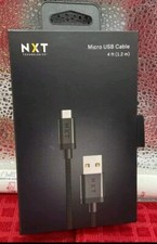 NXT Tech 4 Ft. USB-A to Micro-USB Charging Cable for Samsung/Android, Black54334 picture
