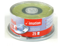 New sealed retail pack.  25 Imation MINI CD-R  picture