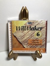 Vintage WillMaker Will Maker 6 Windows 3.1/95/98 CD-ROM New picture