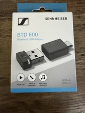 Sennheiser BTD 600 Bluetooth USB Adapter USB-A USB-C aptX Adaptive NEW SEALED picture