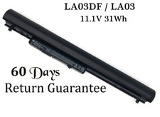 Genuine OEM HP LA03 LA03DF Battery for 15-F271WM 15-F272WM 775625-121 776622-001 picture