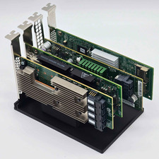 PCIe PCB Card Storage Rack Organizer Holder Tray for HBA NIC RAID Controllers picture