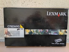 Lexmark C792X4YG Yellow Extra High Yield toner  C792 Cartridge picture