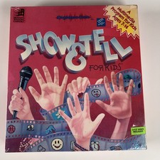 VTG Show & Tell for Kids PC Software 3.5 Floppy Disks Windows 3.1 NEW picture