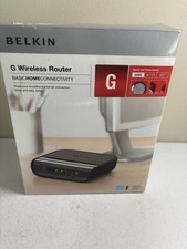 Belkin G Wireless Router Basic Home Connectivity Wireless Router picture