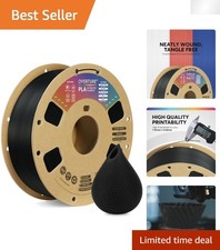 1kg PLA Filament 1.75mm - Black 3D Printer Spool with High Precision picture