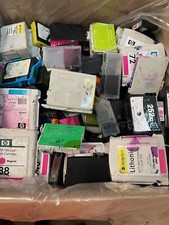 Mix lot of 300 Virgin & Non Virgin Empty Ink Cartridges for Big Box Rewards picture