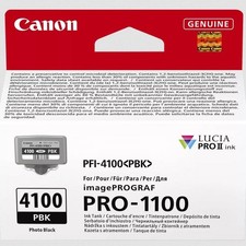 Canon PFI-4100PBK Genuine Printer Ink Cartridge - High Performance & Fade Resist picture