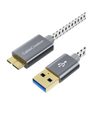 Short USB3.0 Hard Drive Cable 1FT, USB 3.0 a to Micro B Cable | picture