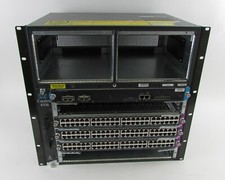 Cisco 4506 6-Slot Network Switch Chassis w/ (3) WS-X4248-RJ45V Switching Modules picture