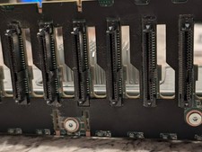 DELL PowerEdge R7425 R740xd 24 bay SFF NVME Backplane 01YX3 M7X6F FJH5T +Cables picture