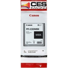Canon PFI-030MBK Pigment Matte Black 55ml Ink Tank for imagePROGRAF TA-20 TA-30 picture