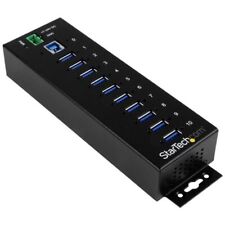 StarTech 10-Port Industrial USB 3.0 Hub - ESD and Surge Protection picture